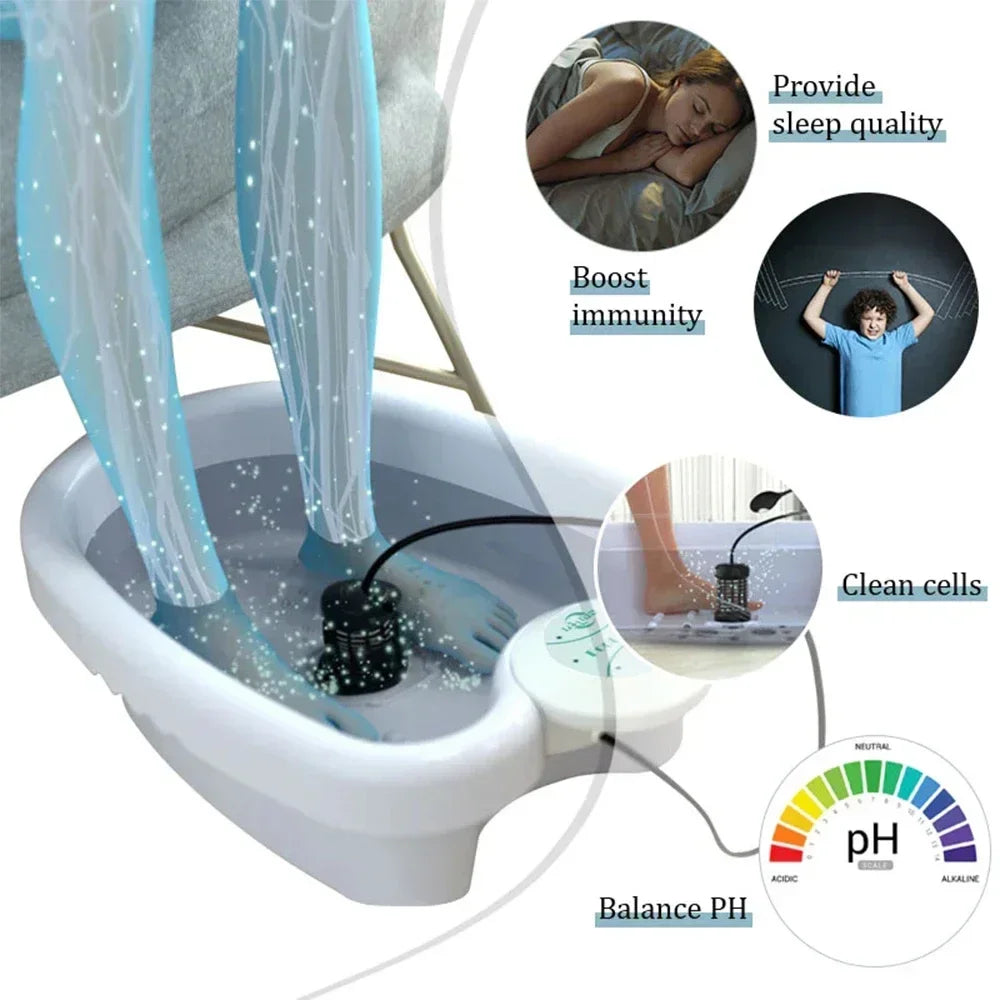 Revitalizing Ionic Foot Spa